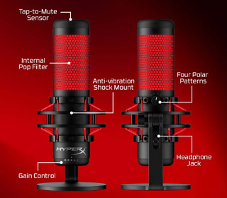 HyperX QuadCast - USB Microphone